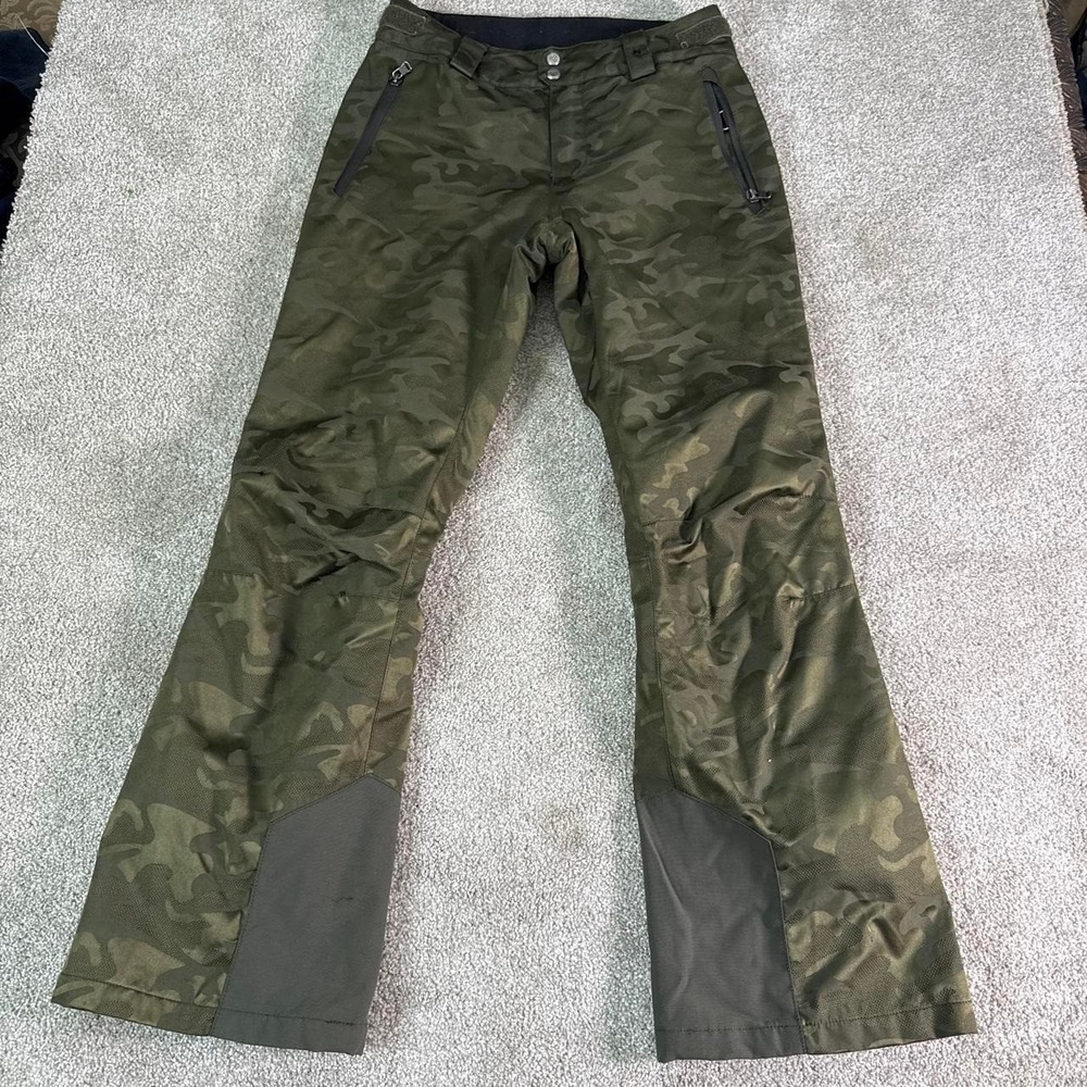 Fera Women's Size 4 Green Camo Snow Pants Winter Ski Snowboard Insulated